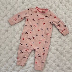 Valentine’s Day Baby Sweatsuit